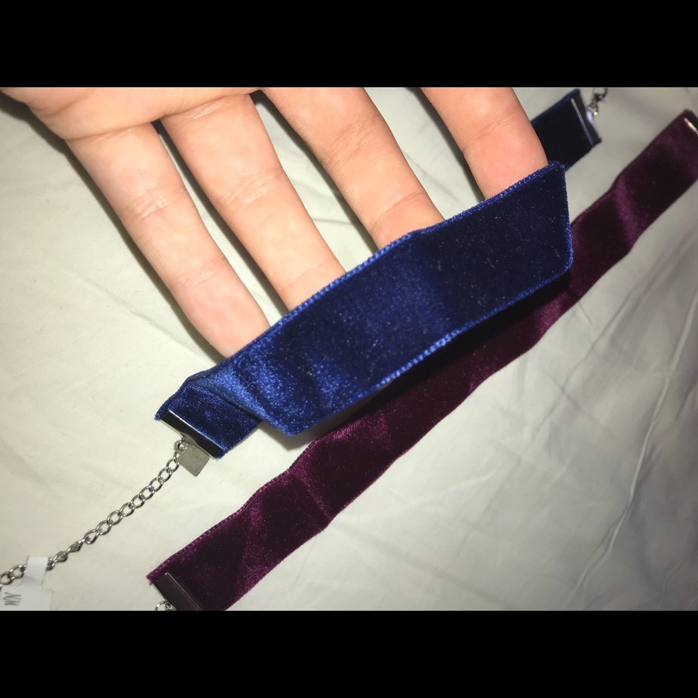 New! Neiman Marcus Velvet Chokers